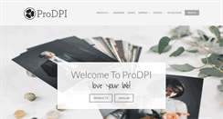 Desktop Screenshot of prodpi.com